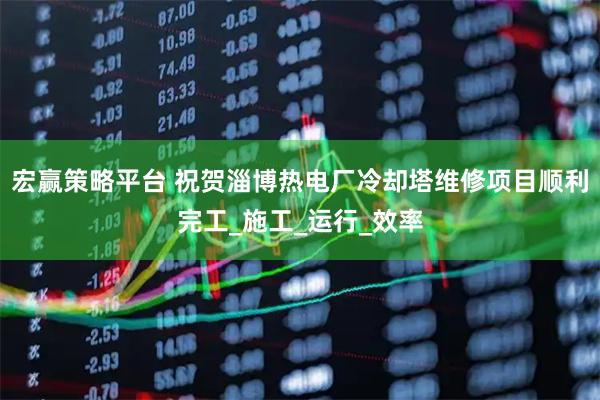 宏赢策略平台 祝贺淄博热电厂冷却塔维修项目顺利完工_施工_运行_效率