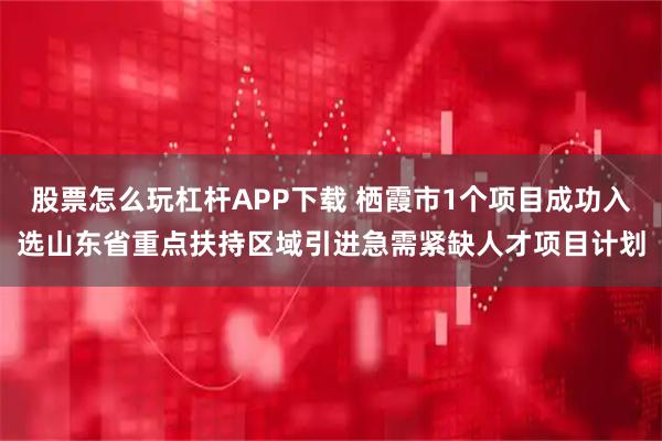 股票怎么玩杠杆APP下载 栖霞市1个项目成功入选山东省重点扶持区域引进急需紧缺人才项目计划