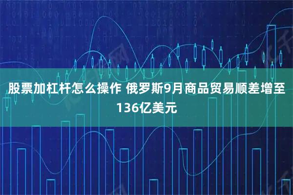 股票加杠杆怎么操作 俄罗斯9月商品贸易顺差增至136亿美元